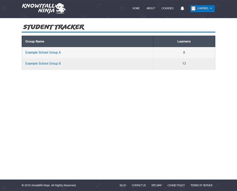 BTEC Level 2 ICT Student Tracker - Groups